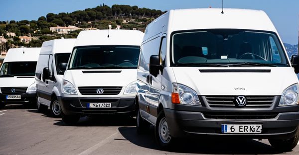 Options variées pour la location d'utilitaires à nice